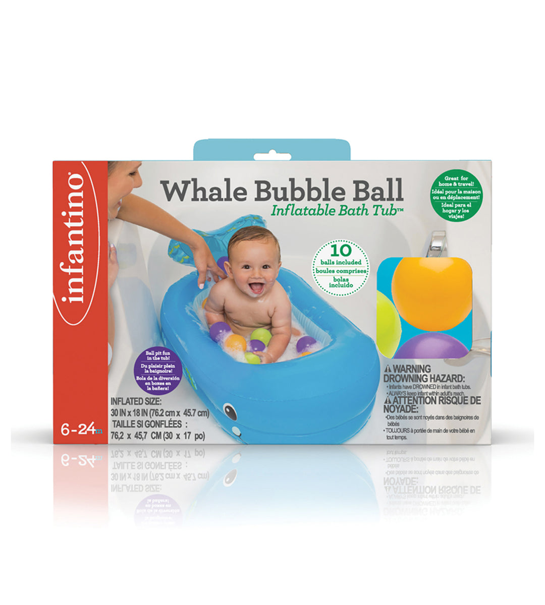 Infantino Whale Bubble Bath