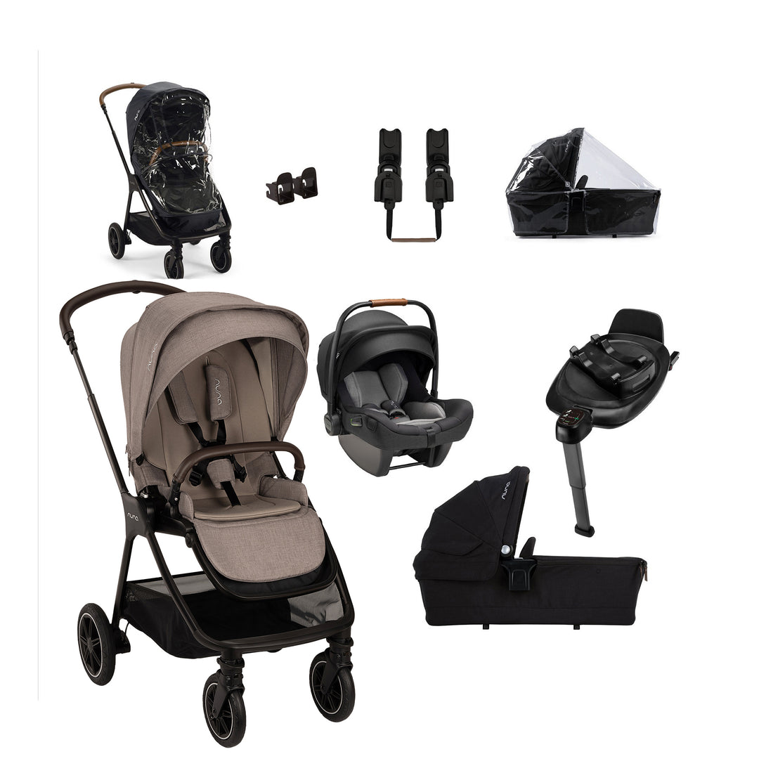 Nuna Triv Next Bundle with Lytl Carrycot & Pipa Next Travel System