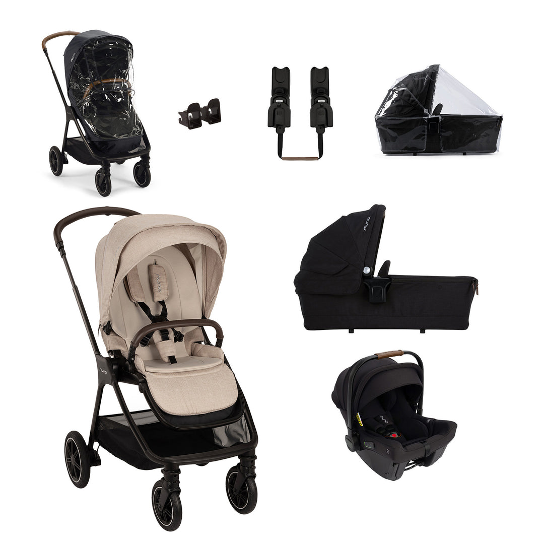 Nuna Triv Bundle with Pipa Urban Car Seat Travel System