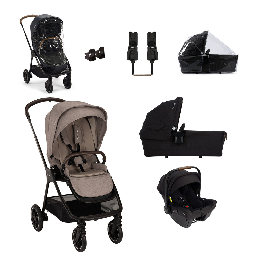 Nuna Triv Bundle with Pipa Urban Car Seat Travel System