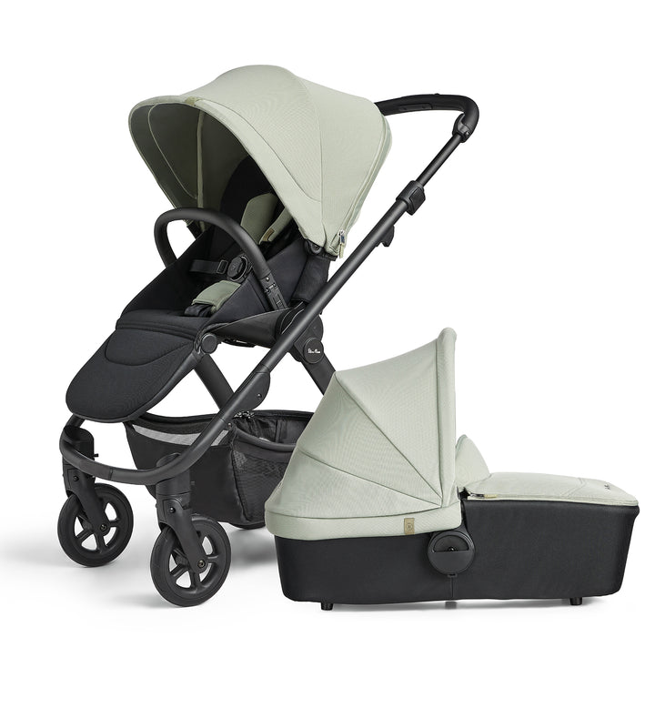 Silver Cross Tide 3 in 1 Pram - Black Chassis