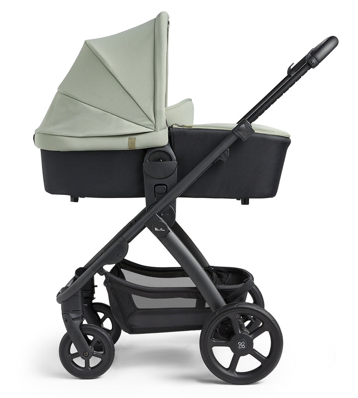 Silver Cross Tide 3 in 1 Pram - Black Chassis