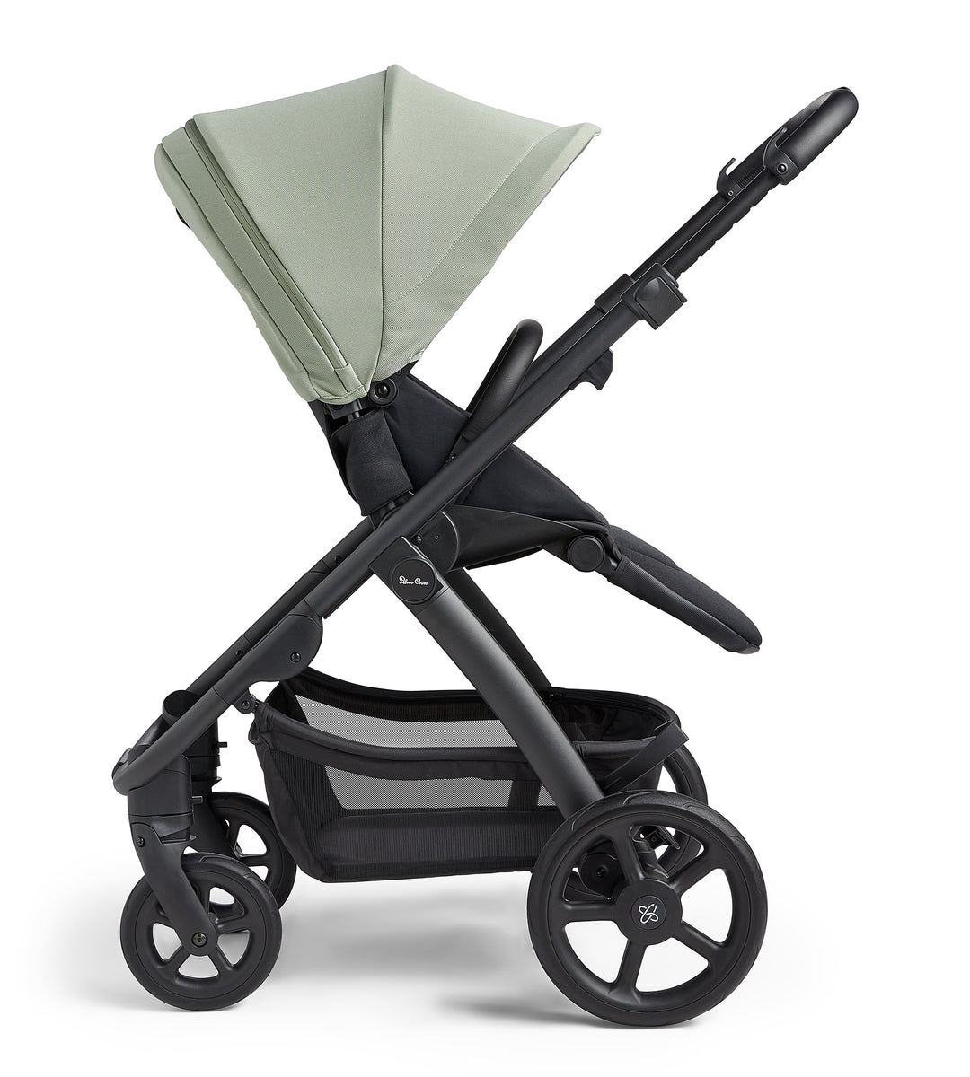 Silver Cross Tide 3 in 1 Pram - Black Chassis