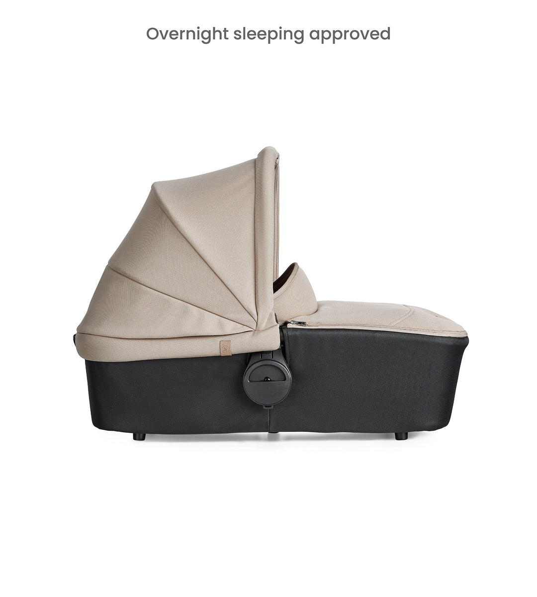 Silver Cross Tide 3 in 1 Pram - Stone - Silver Chassis