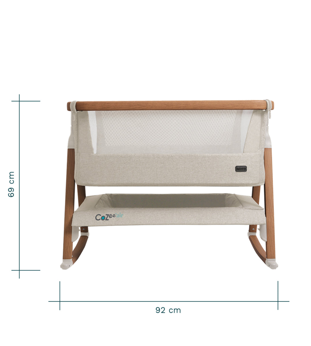 Tutti Bambini Cozee Air Bedside Crib