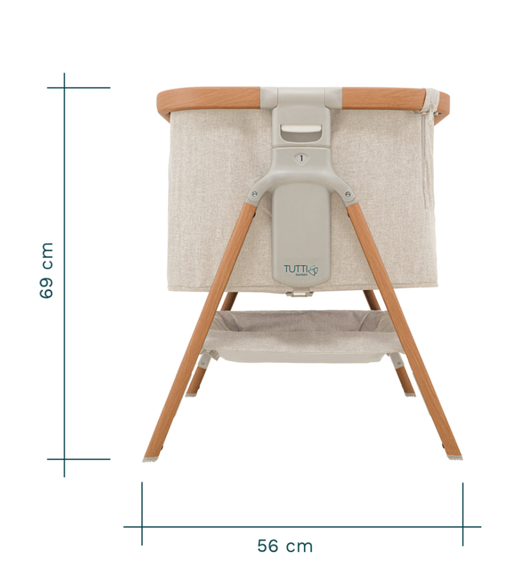 Tutti Bambini Cozee Bedside Crib