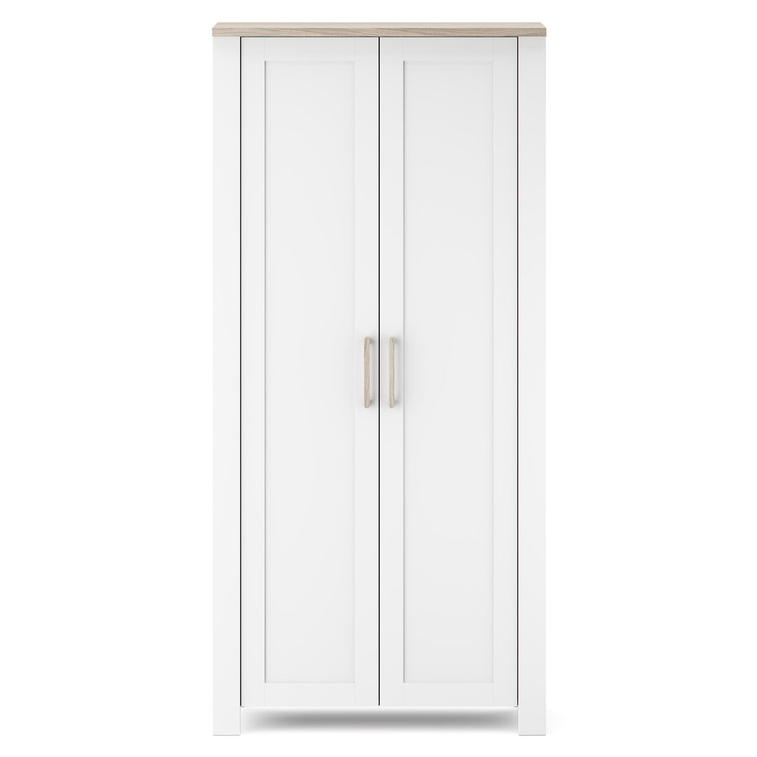Silver Cross Valencia Wardrobe - White