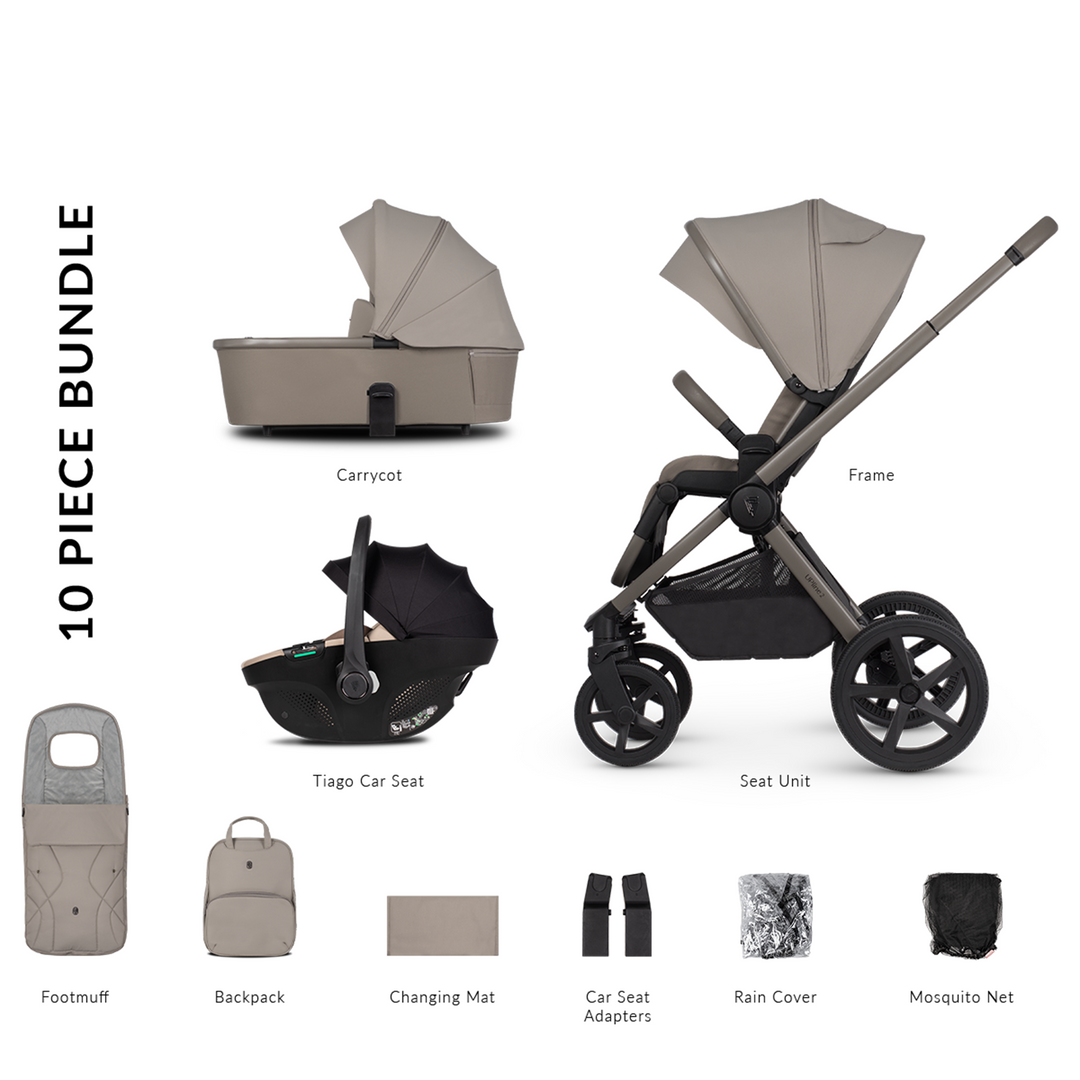 Venicci Upline in with Tiago Car Seat - Main Image