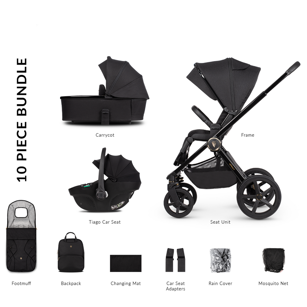 Venicci Upline in with Tiago Car Seat