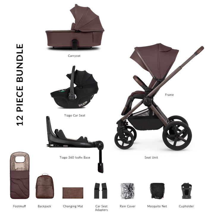 Venicci Upline 2 SE Complete with Tiago Car Seat & Base