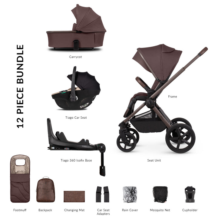 Venicci Upline 2 SE Complete with Tiago Car Seat & Base