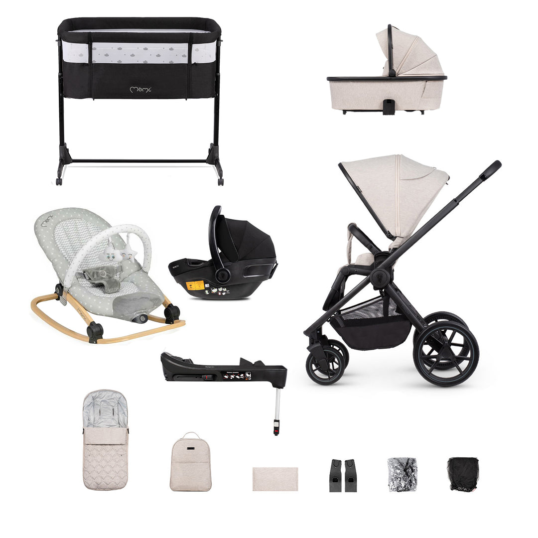 Venicci Edge Travel System and Home Bundle