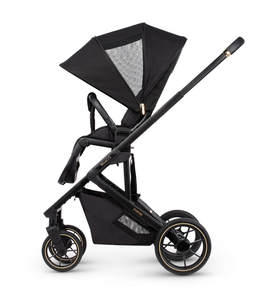 Venicci Empire 3 in 1 Travel System - Ultra Black