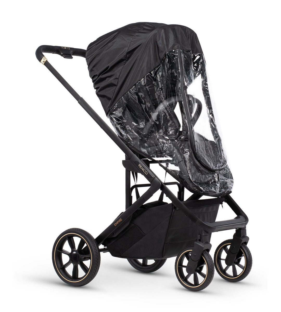 Venicci Empire 3 in 1 Travel System with Base - Ultra Black