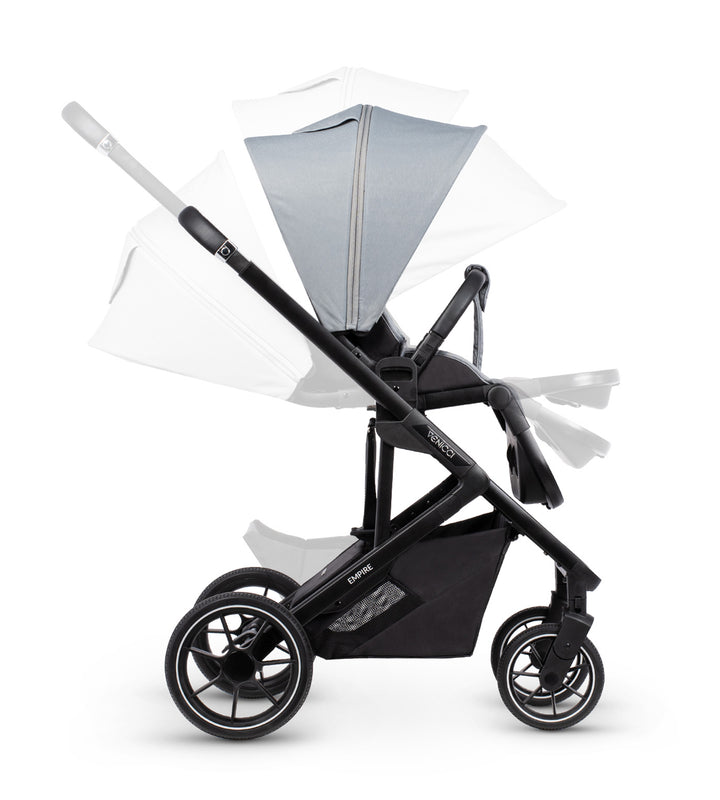 Venicci Empire 3 in 1 Travel System with Base - Urban Grey