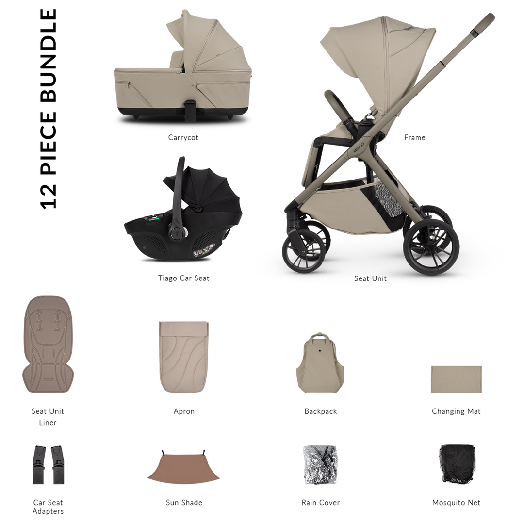 Venicci Tila 3 in 1 Comfort Bundle with Tiago