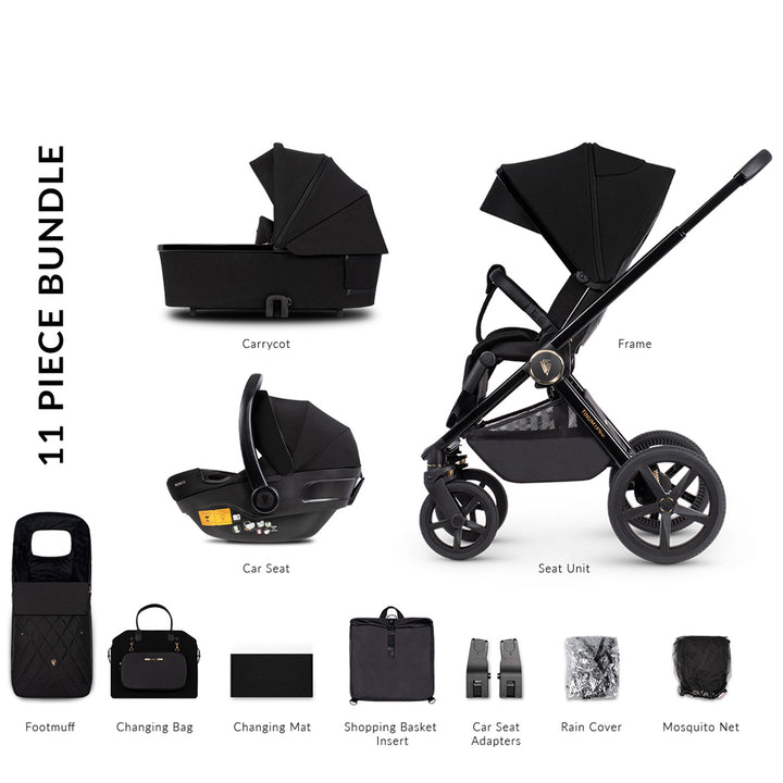 Venicci Upline 3 in 1 Travel System with Engo Car Seat