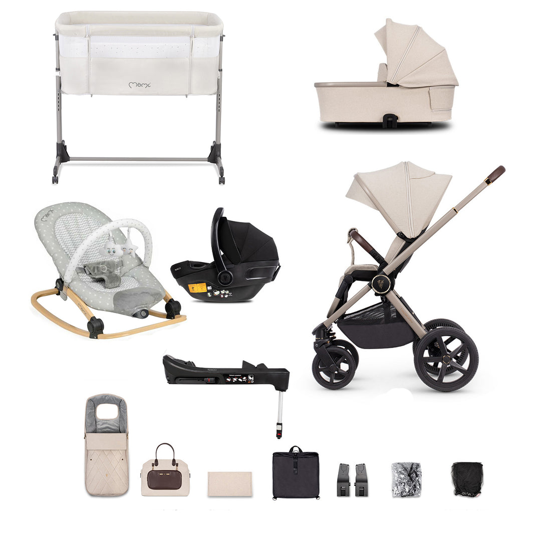 Venicci  Upline Complete with Car Seat and Base  Home Bundle