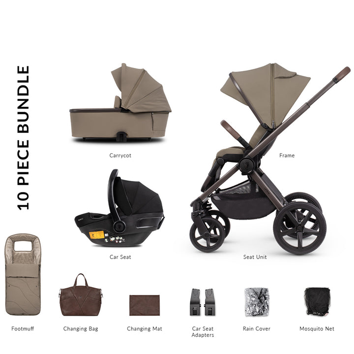 Venicci Upline Special Edition 3 in 1 Travel System with Engo Car Seat