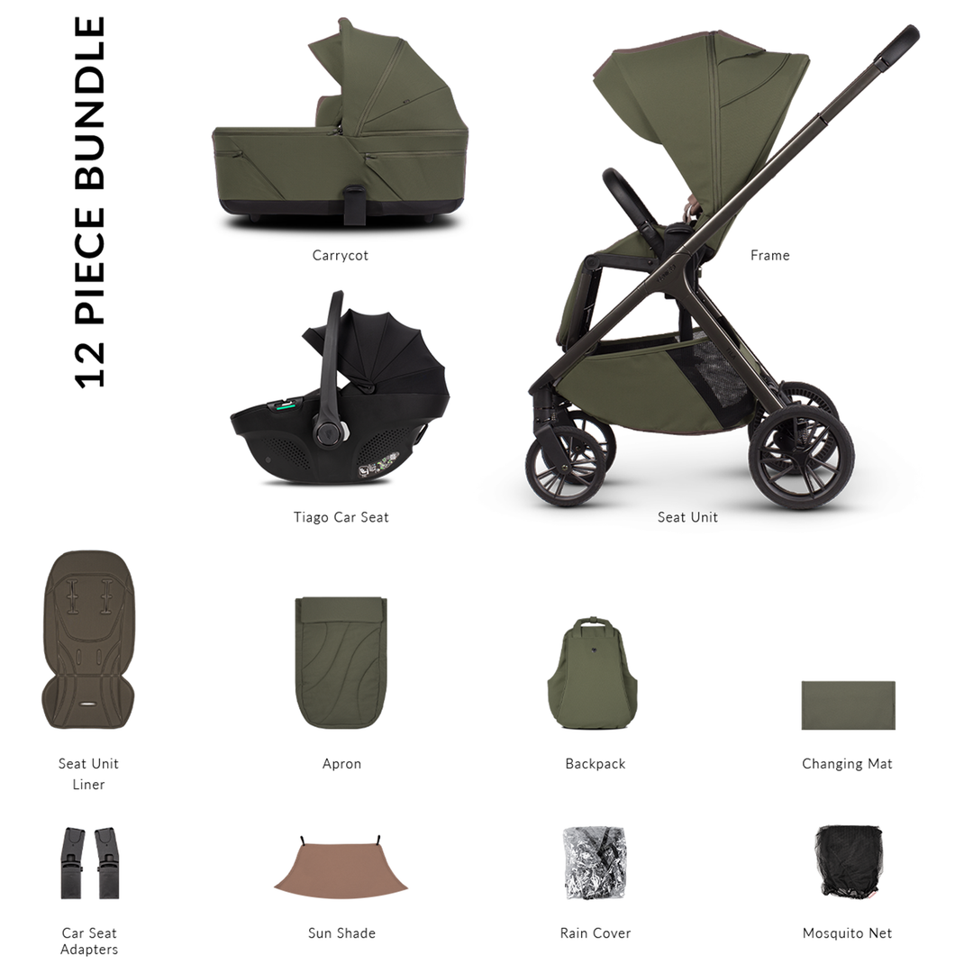 Venicci Tila 3 in 1 Comfort Bundle with Tiago