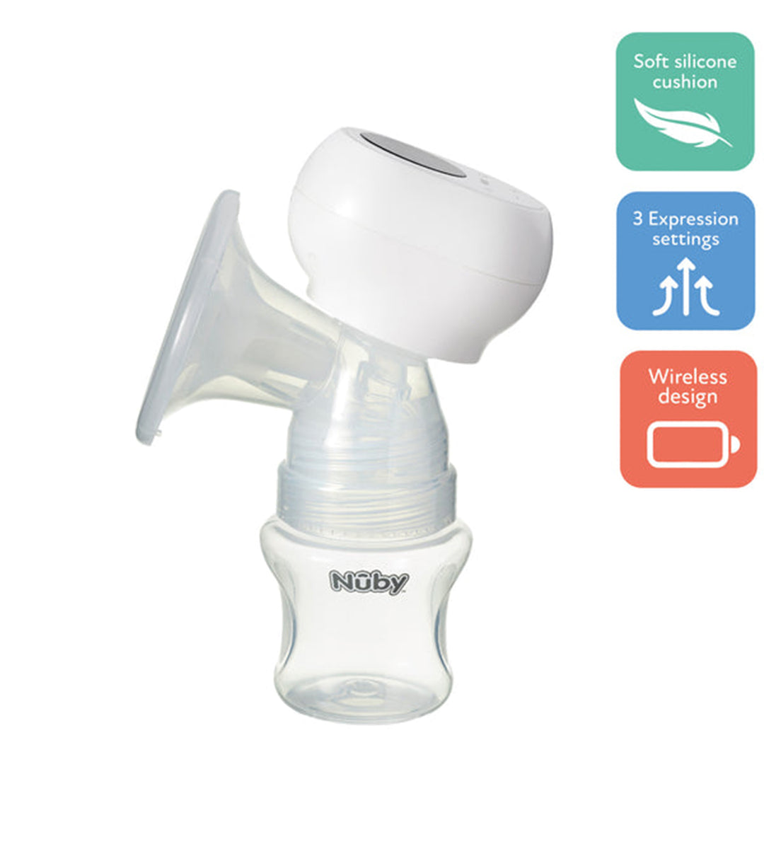 Nuby Single Electric Wireless Breast Pump