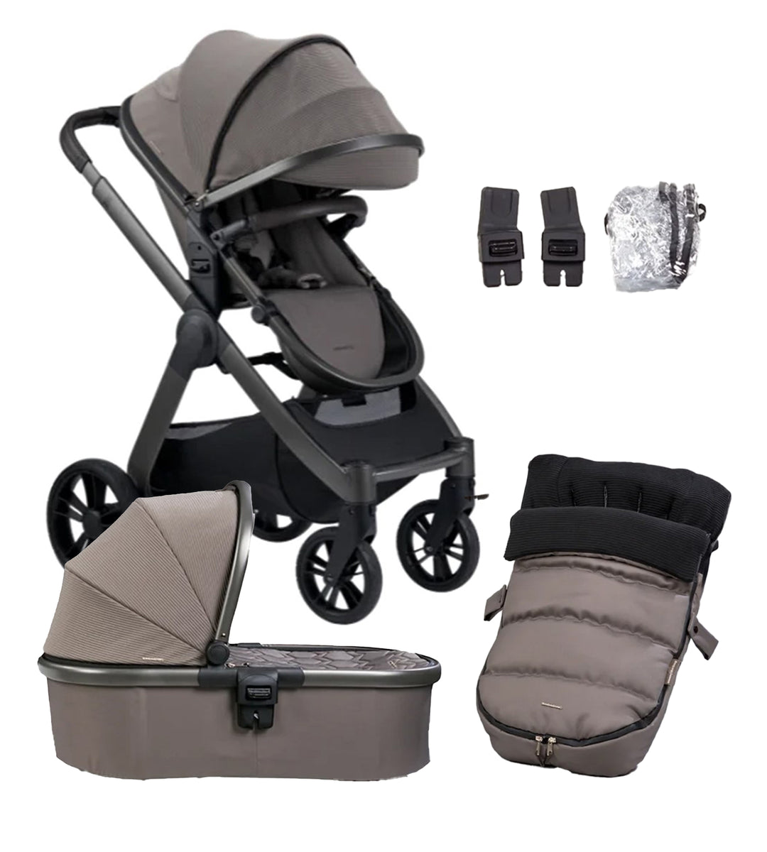 Bababing Raffi 2-in-1 Pushchair