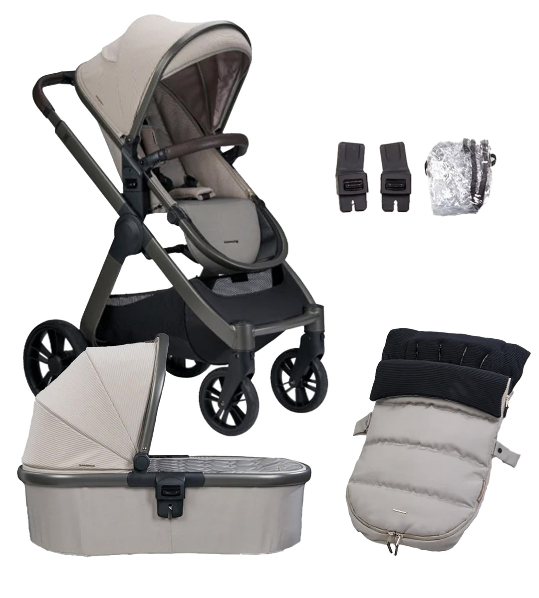 Bababing Raffi 2-in-1 Pushchair