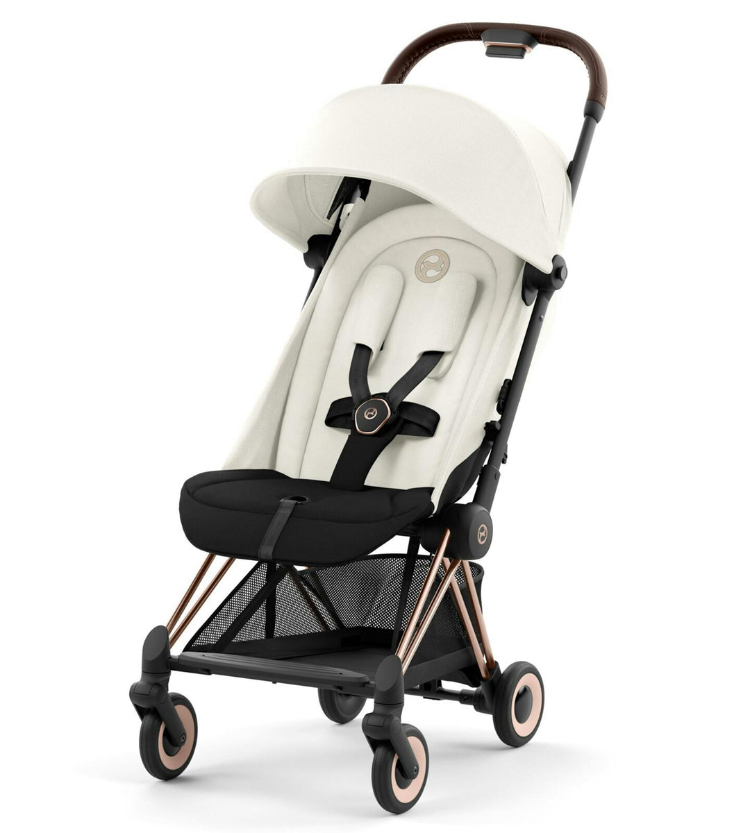 Cybex Coya Travel Stroller - Rose Gold Frame