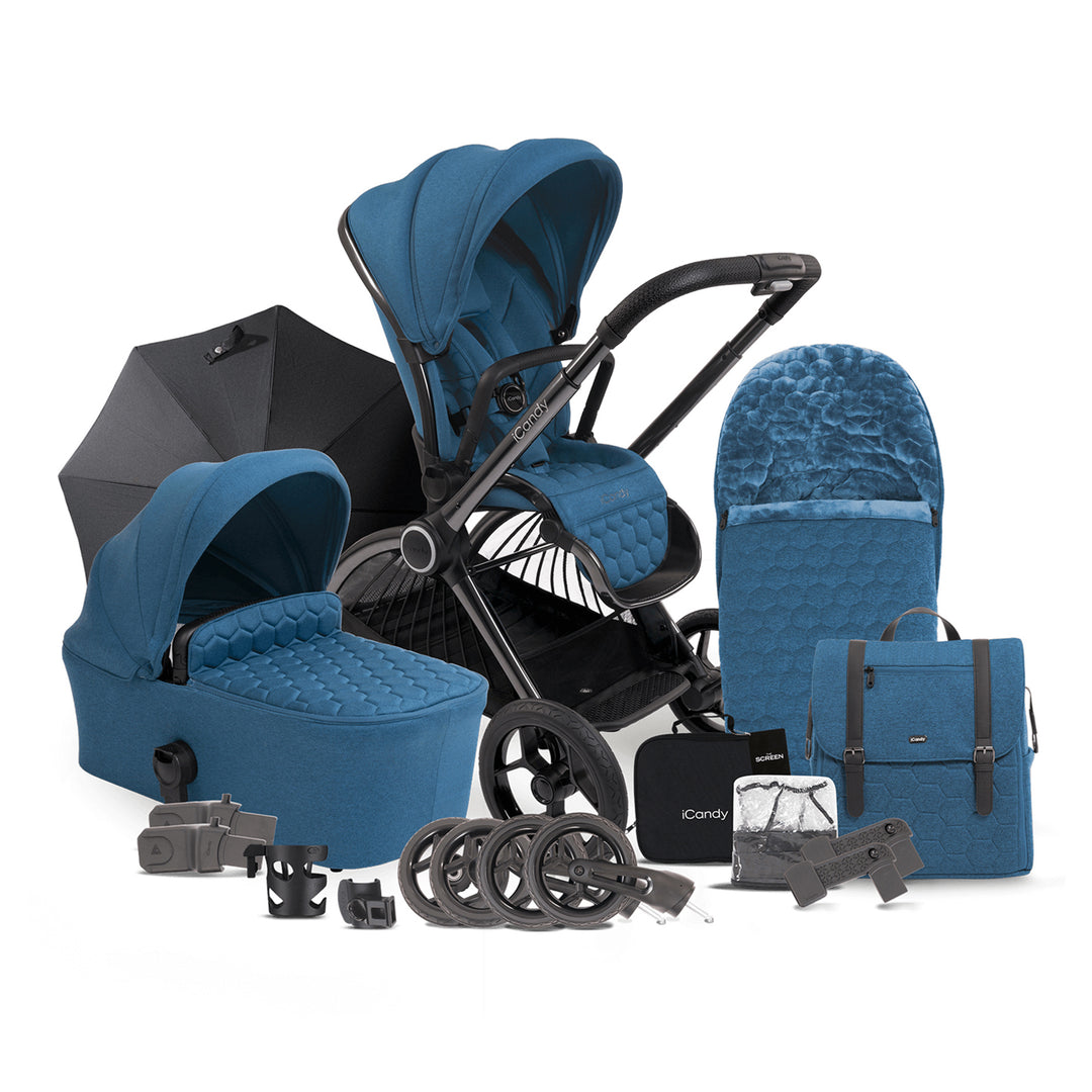 iCandy Core Pushchair and Carrycot Complete Bundle