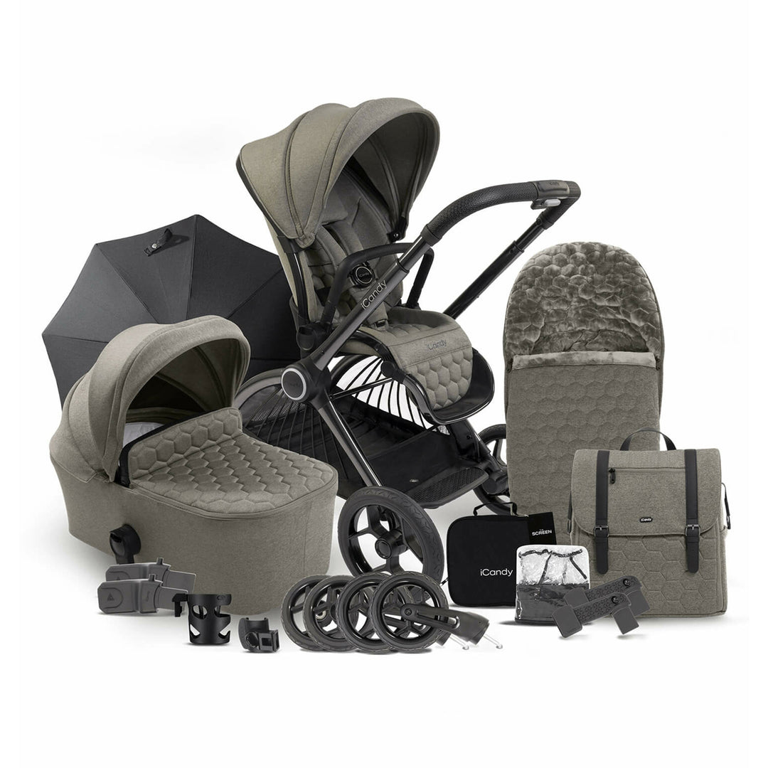 iCandy Core Pushchair and Carrycot Complete Bundle