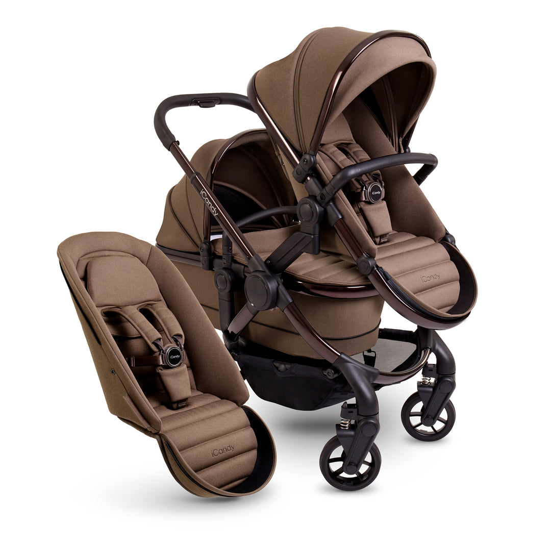 iCandy Peach 7 Pushchair and Carrycot Double