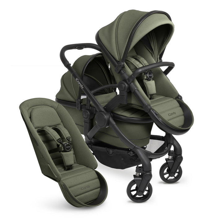 iCandy Peach 7 Pushchair and Carrycot Double