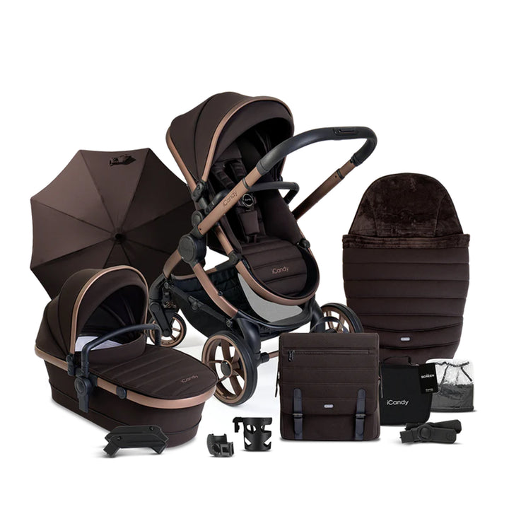 iCandy Peach 7 Pushchair and Carrycot Complete Bundle