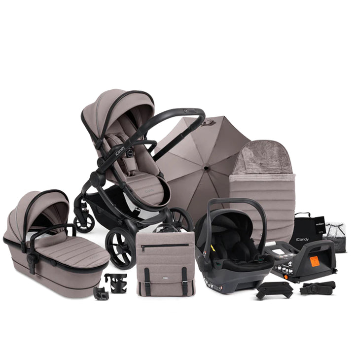 iCandy Peach 7 Pushchair Complete Bundle with Cocoon and Base