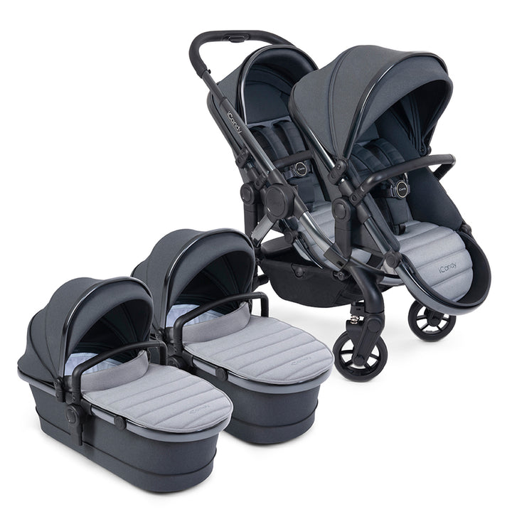 iCandy Peach 7 Pushchair and Carrycot Twin