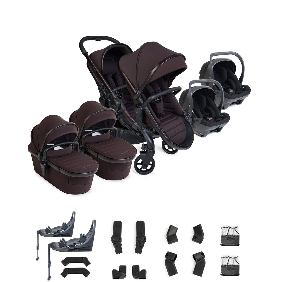 iCandy Peach 8 Twin Bundle with Cocoon 360 and Base