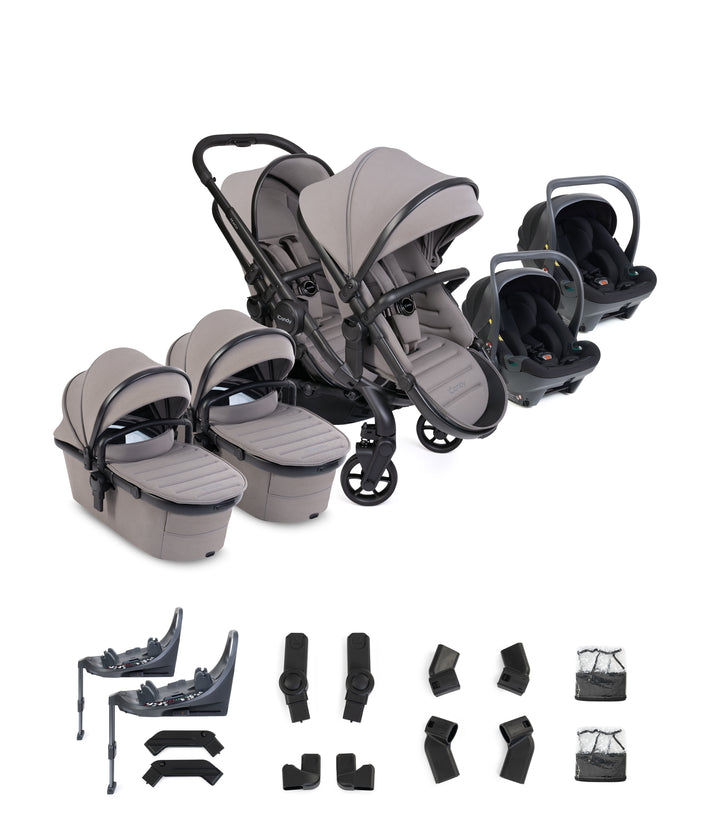 iCandy Peach 8 Twin Bundle with Cocoon 360 and Base