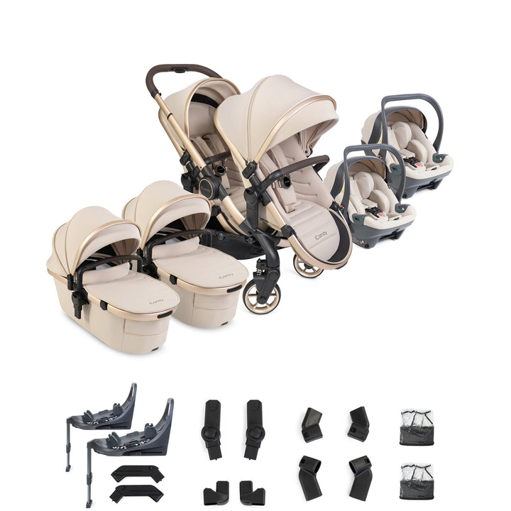 iCandy Peach 8 Twin Bundle with Cocoon 360 and Base