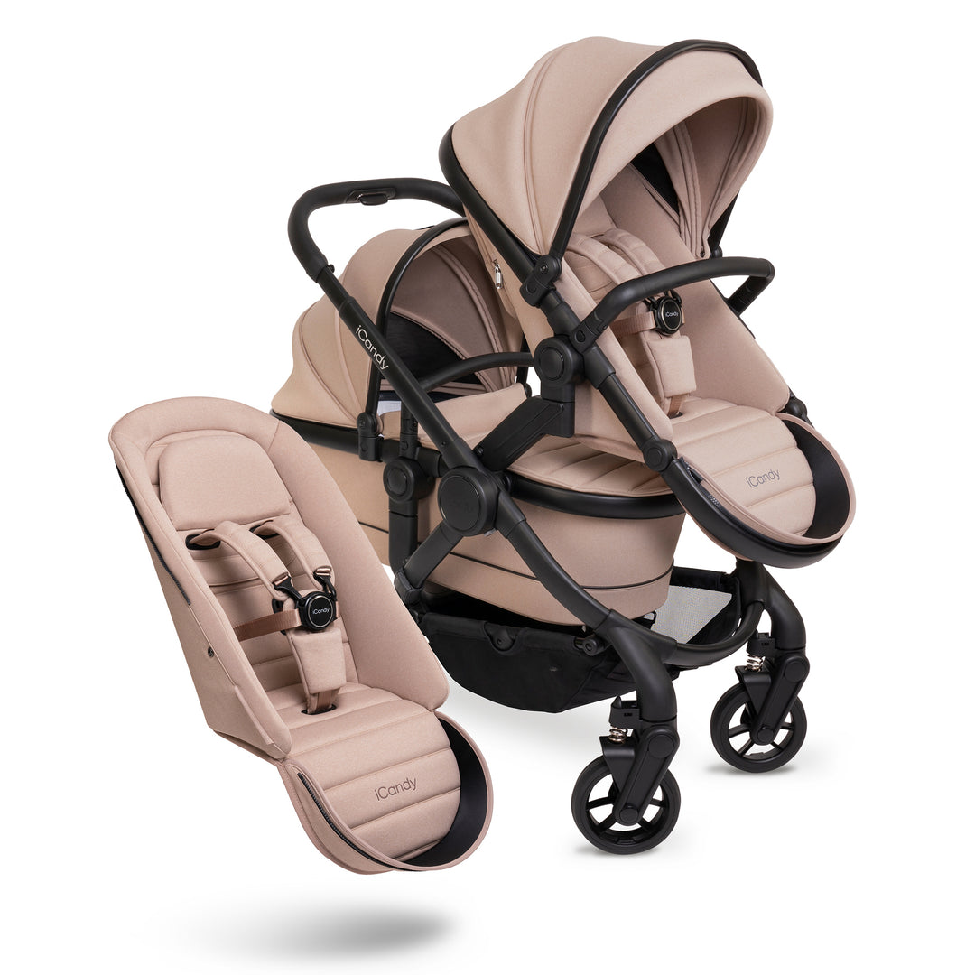 iCandy Peach 7 Pushchair and Carrycot Double