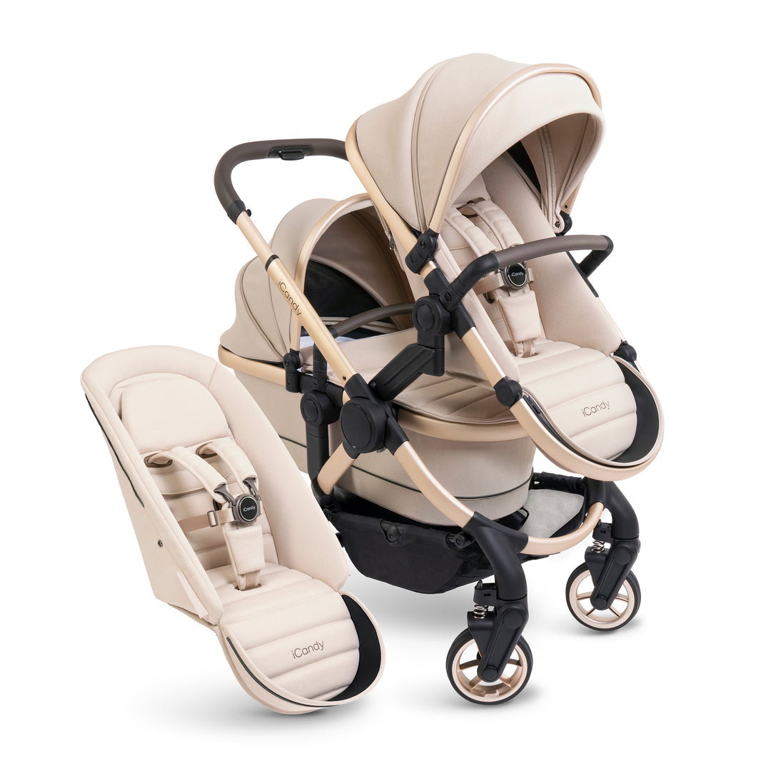 iCandy Peach 7 Pushchair and Carrycot Double