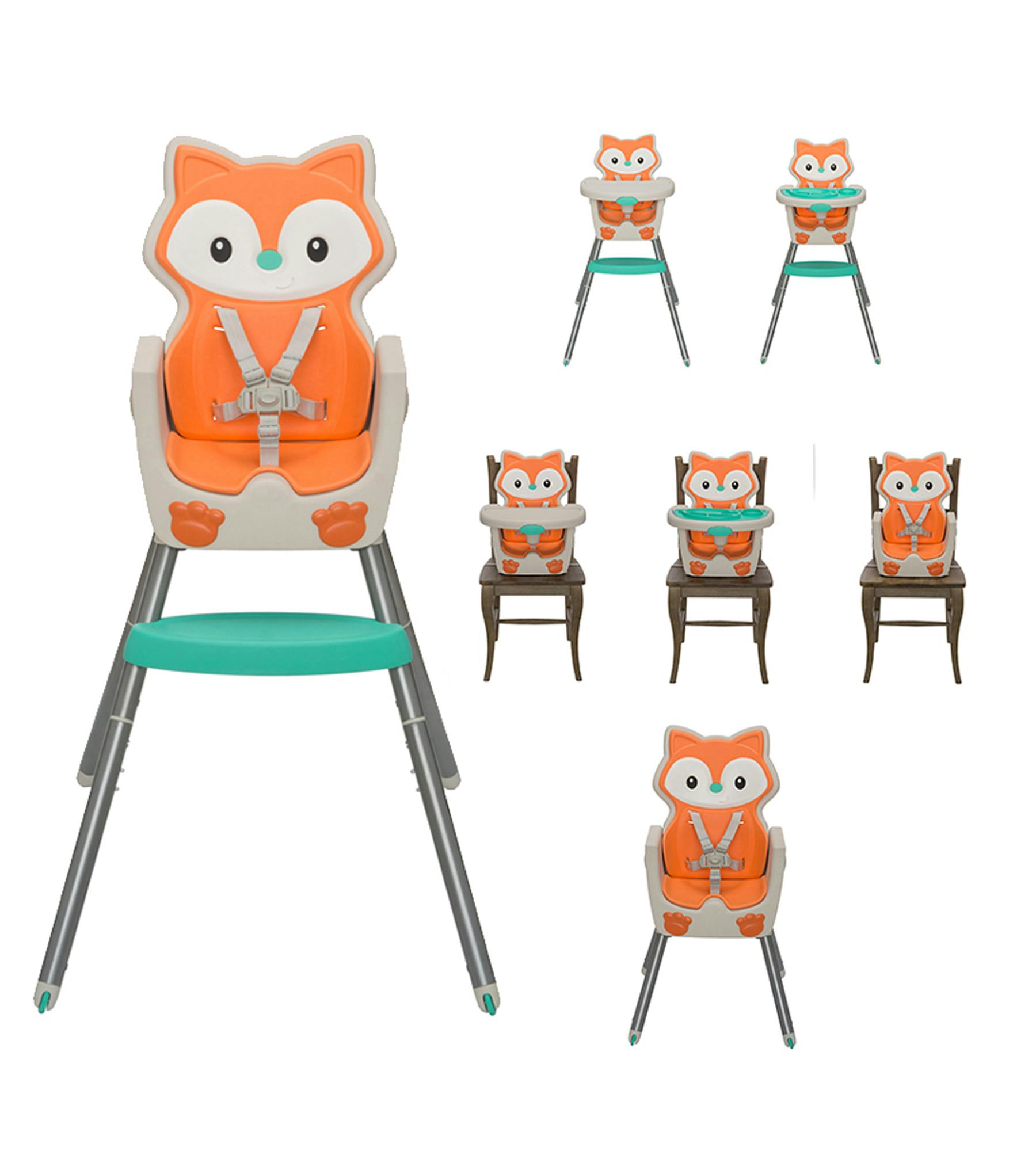 Infantino Grow With Me 4 in 1 Convertible Highchair Owl Baby and Nursery World