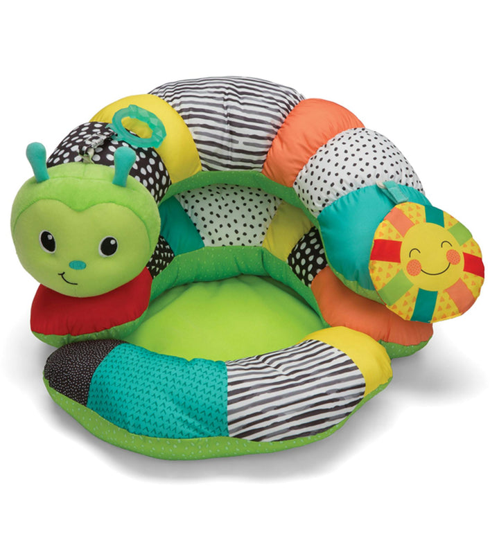 Infantino Prop-A-Pillar Tummy Time & Seated Support - Caterpillar