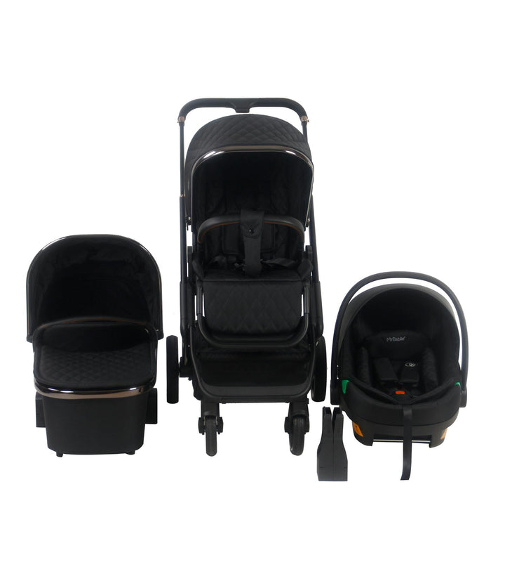 My Babiie Billie Faiers Lightweight i-size Travel System MB500i - Midnight