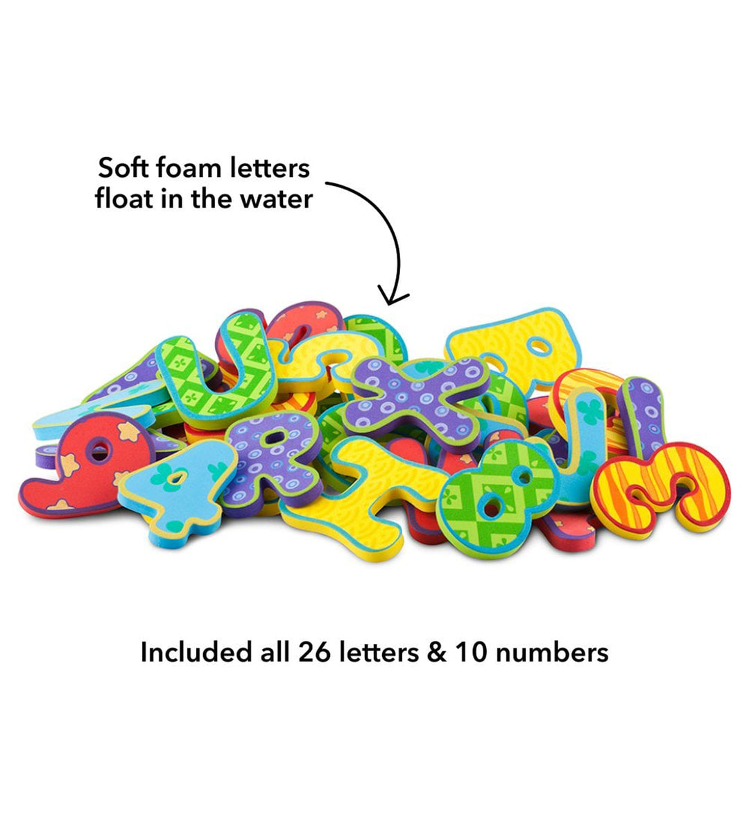 Nuby Bath Letters & Numbers