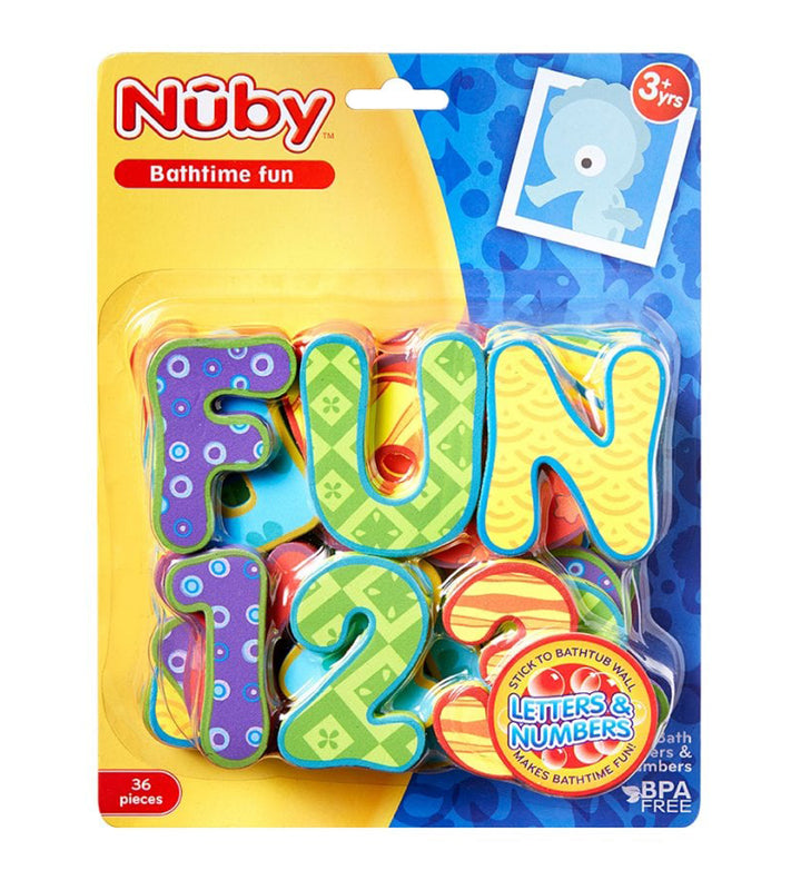 Nuby Bath Letters & Numbers