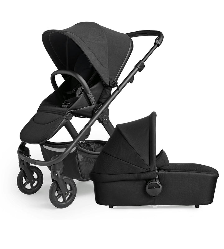 Silver Cross Tide 3 in 1 Pram - Black Chassis